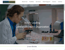 Tablet Screenshot of liveonbiolabs.com